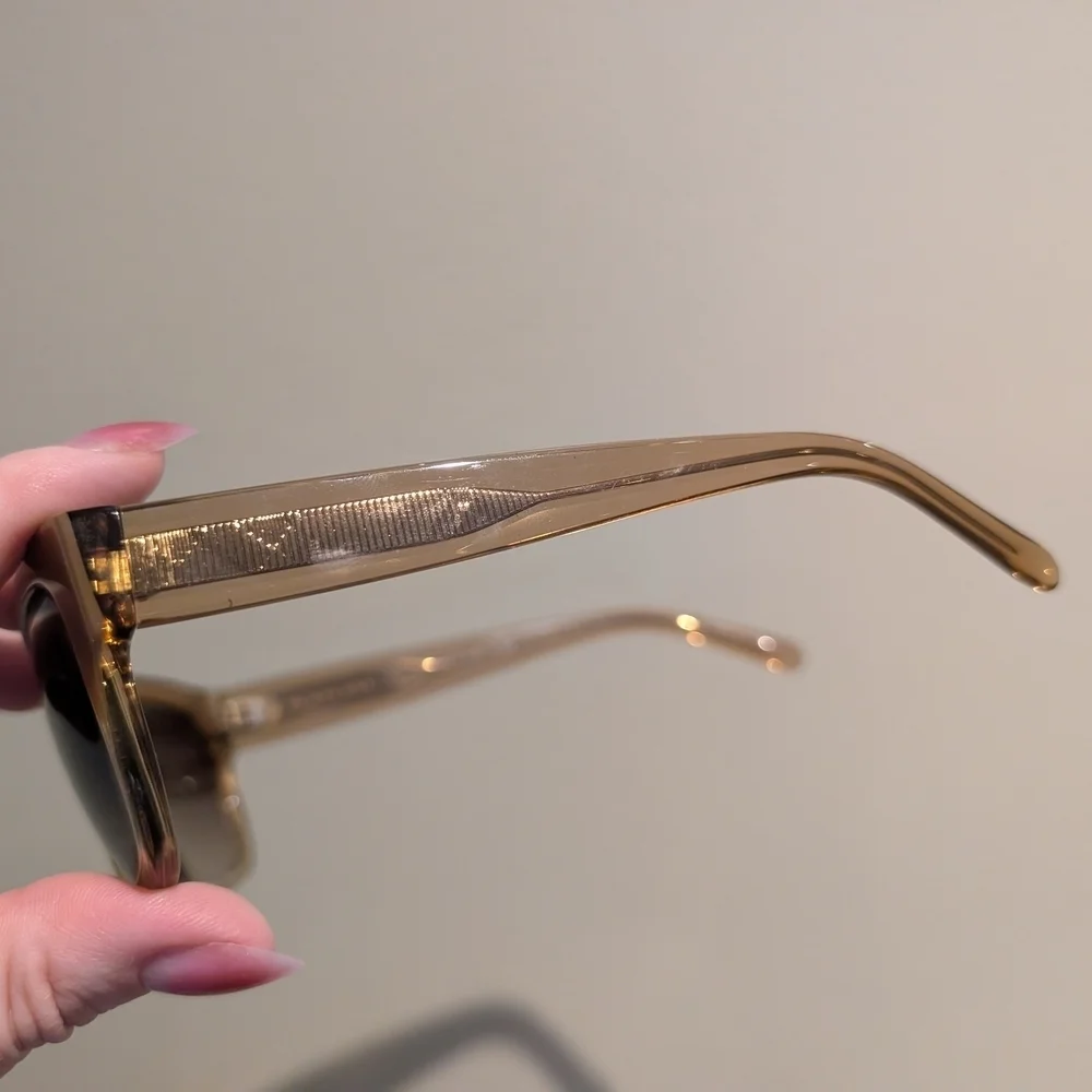 Burberry Women's Brown Gold Sunglasses - Picture 7 of 16